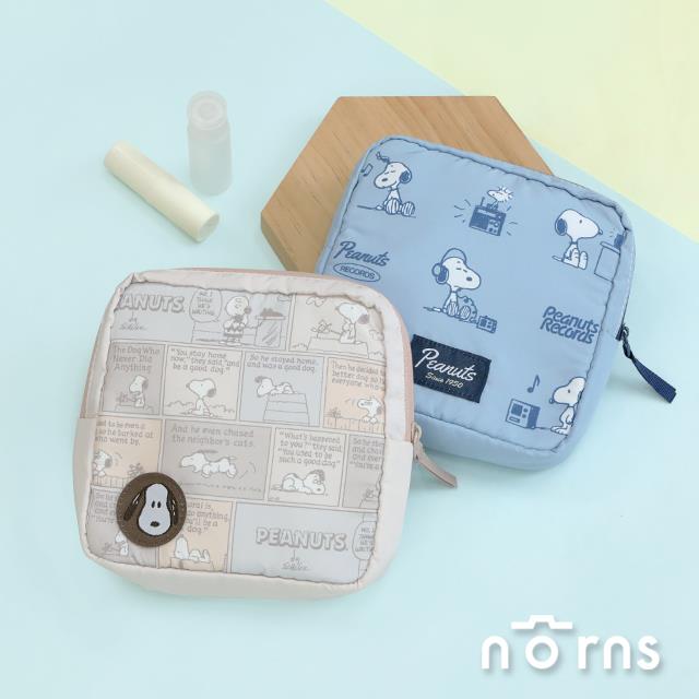 Peanuts史努比方形收納包- Norns Original Design 生理包 衛生棉收納包 隨身小包包