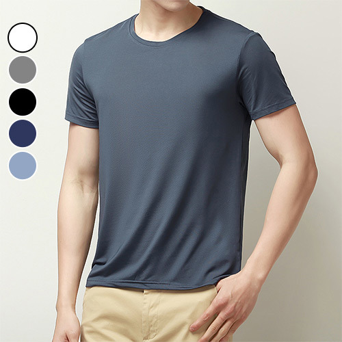 短T 修身百搭純色短T 簡約 通勤 百搭 合身 休閒 舒適 素色 加大尺碼 台灣出貨【NZ2BJ2701】
