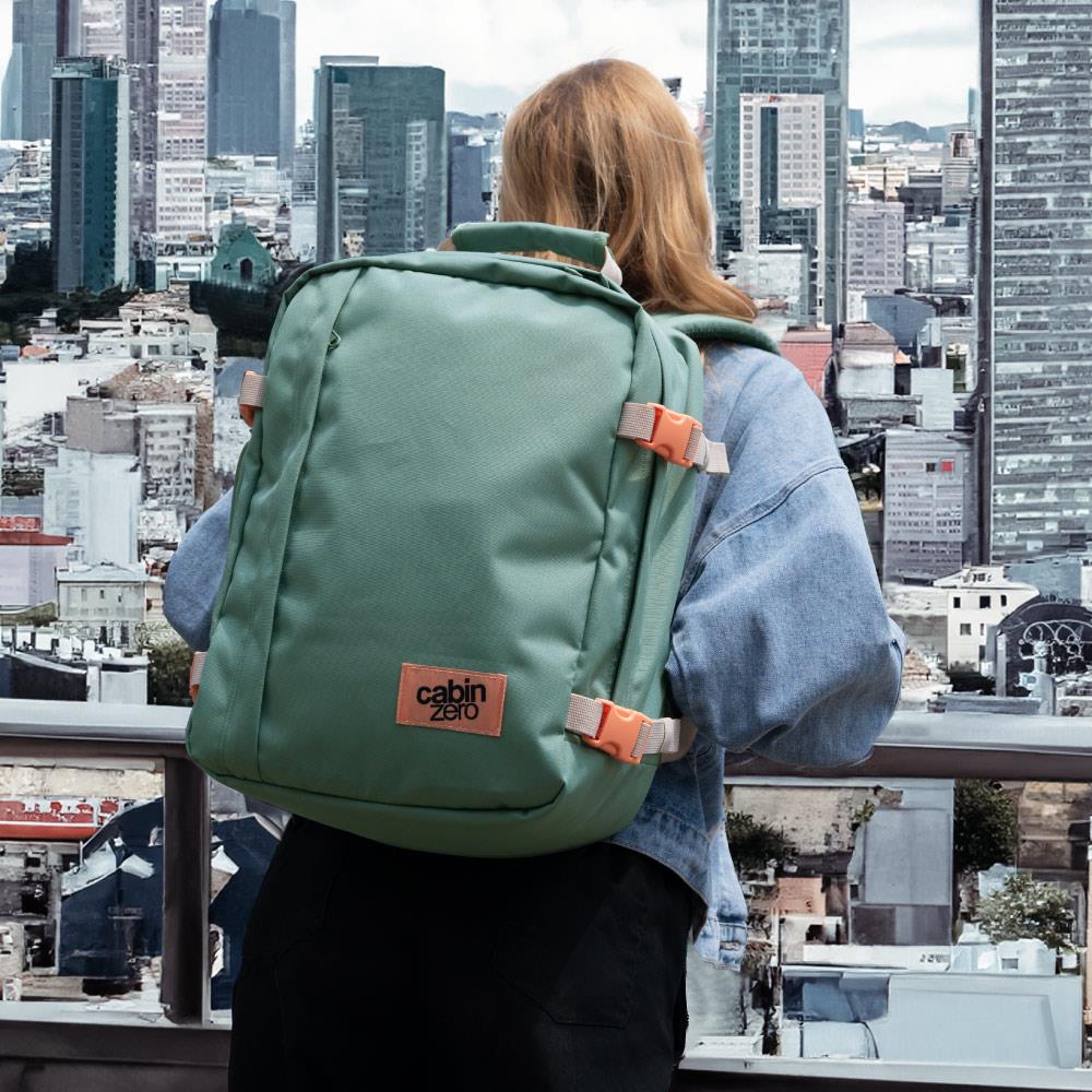 【CabinZero】英國輕旅登機後背包28L - 鼠尾草綠