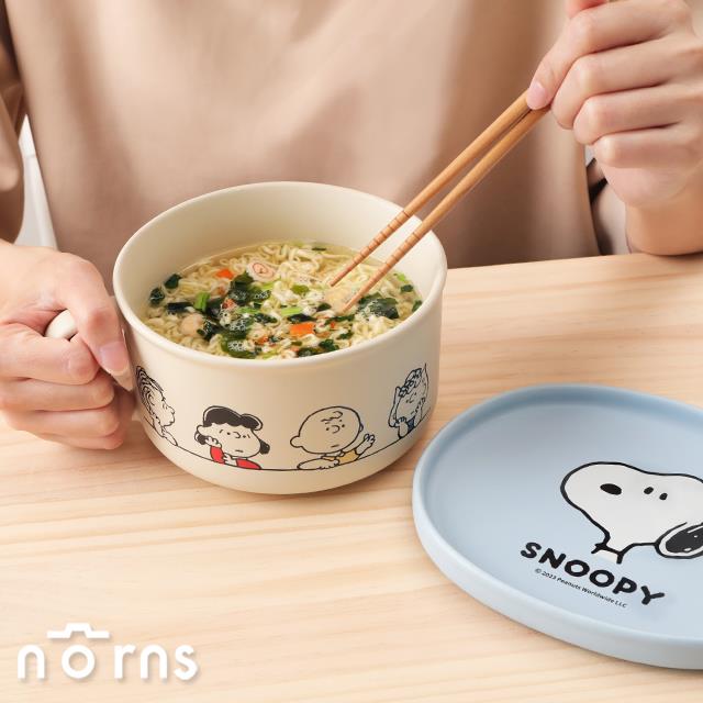 Peanuts史努比陶瓷碗盤組- Norns Original Design Snoopy泡麵碗 點心盤 湯碗 盤子 餐具