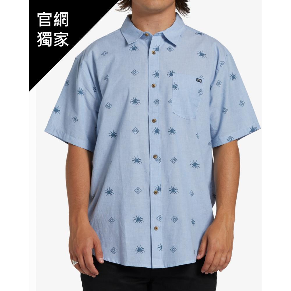 【BILLABONG】Sundays Mini Shirt 短袖襯衫 淺藍(ABYWT00232241)