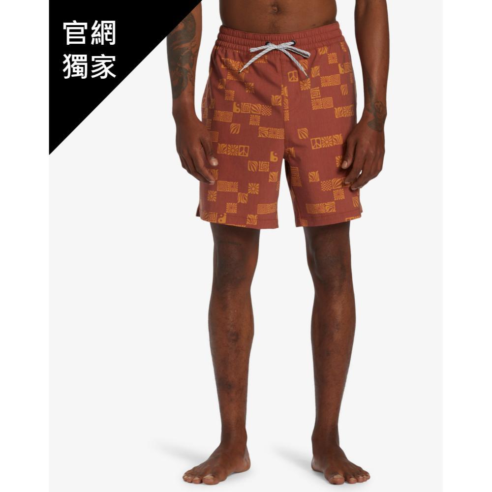 【BILLABONG】Good Times Layback 16’’  Boardshorts 衝浪褲 朝日紅(ABYJV00135241)