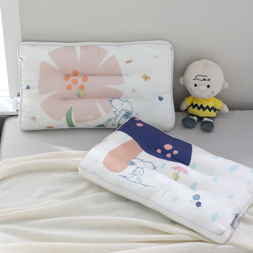 【PEANUTS™史努比聯名款】花漫夢境天絲™舒眠兒童枕 / HOYACASA