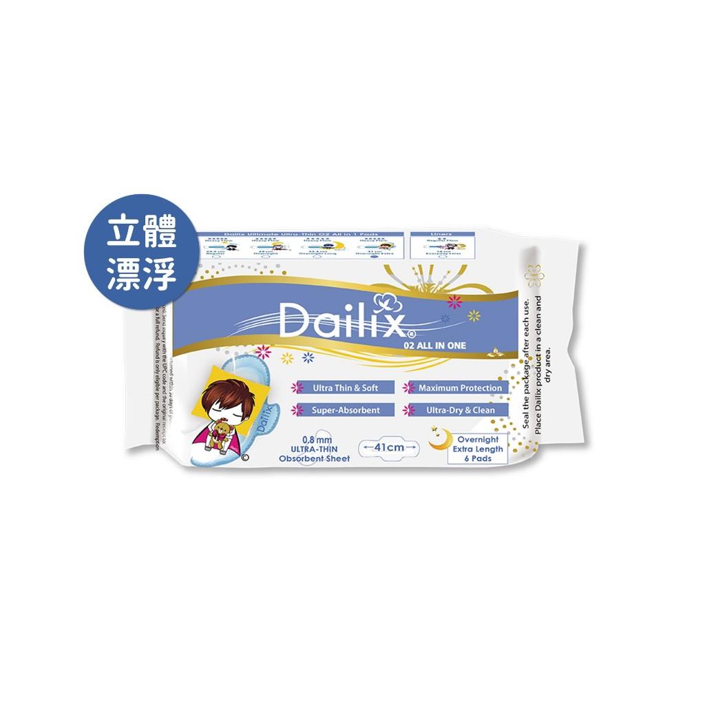 【Dailix】532衛生棉-超長夜用型41公分6片(立體型)吸血鬼娃娃版