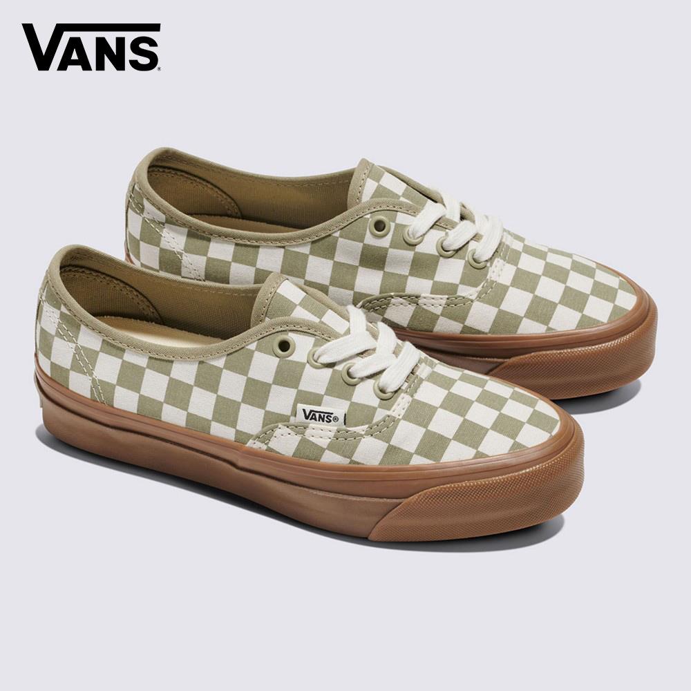Vans MTE Authentic Reissue 44 男女款灰綠色棋盤格滑板鞋
