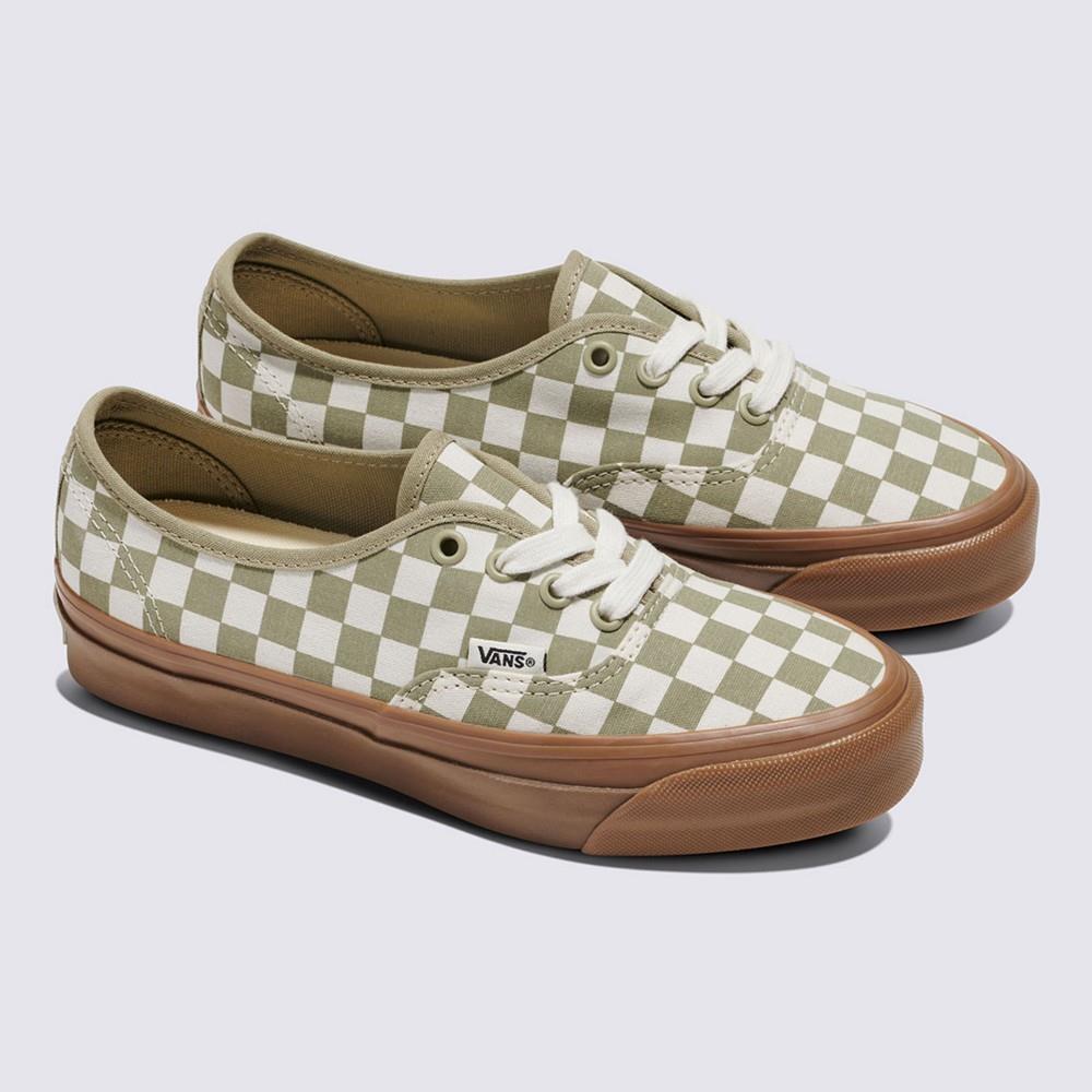 Vans MTE Authentic Reissue 44 男女款灰綠色棋盤格滑板鞋
