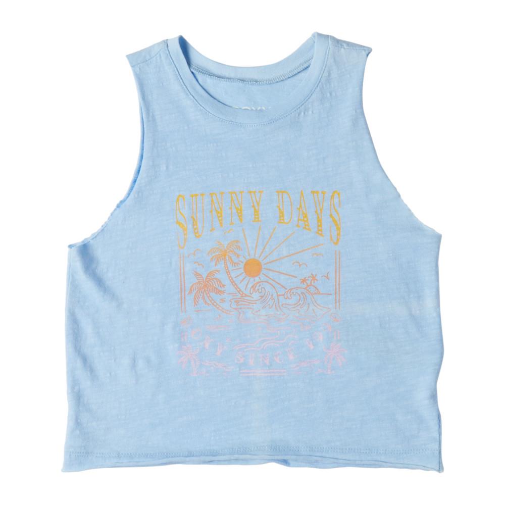 【ROXY】SUNNY DAYS HLMT 2 RG 青少女背心 淺藍色(ARGZT03999)