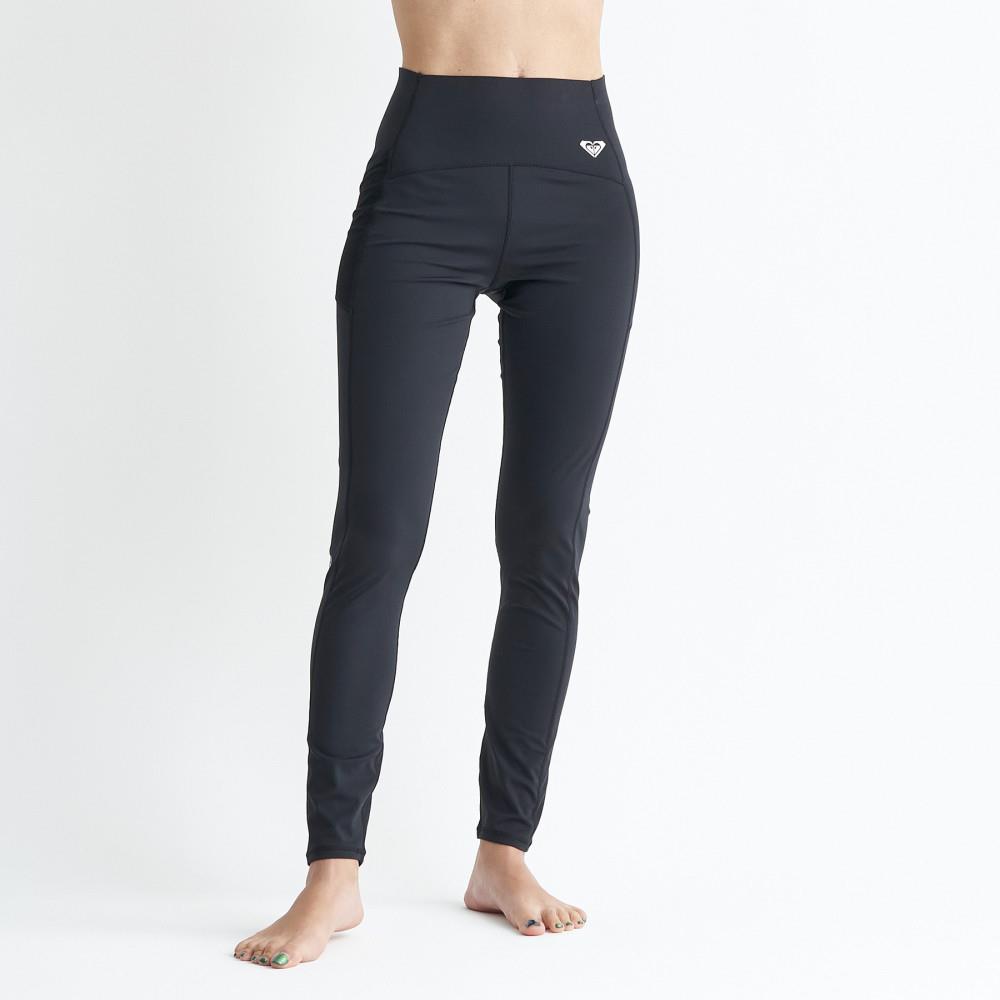 【ROXY】SIMPLY CALM LEGGINGS 水陸兩用抗UV運動長褲 黑色(RPT241514)