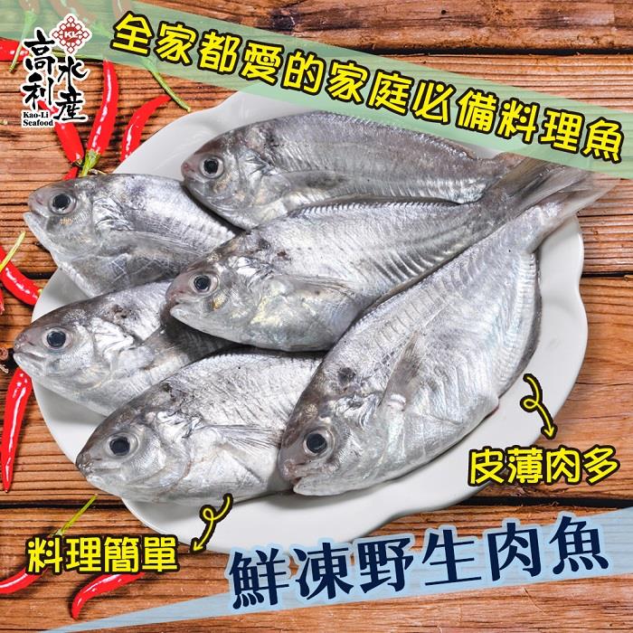 【高利水產】鮮凍野生肉魚6入(500g±10%/包)