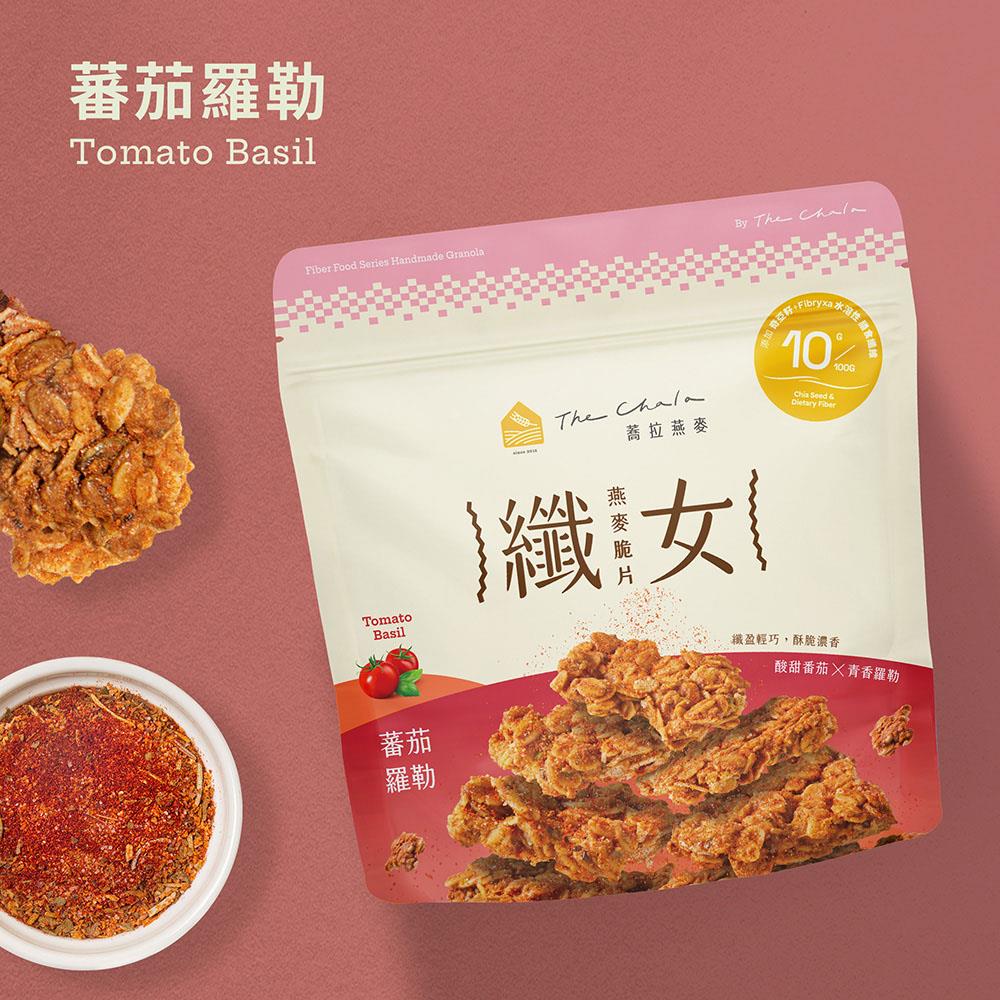 【蕎拉燕麥】纖女燕麥脆片-蕃茄羅勒(150g)