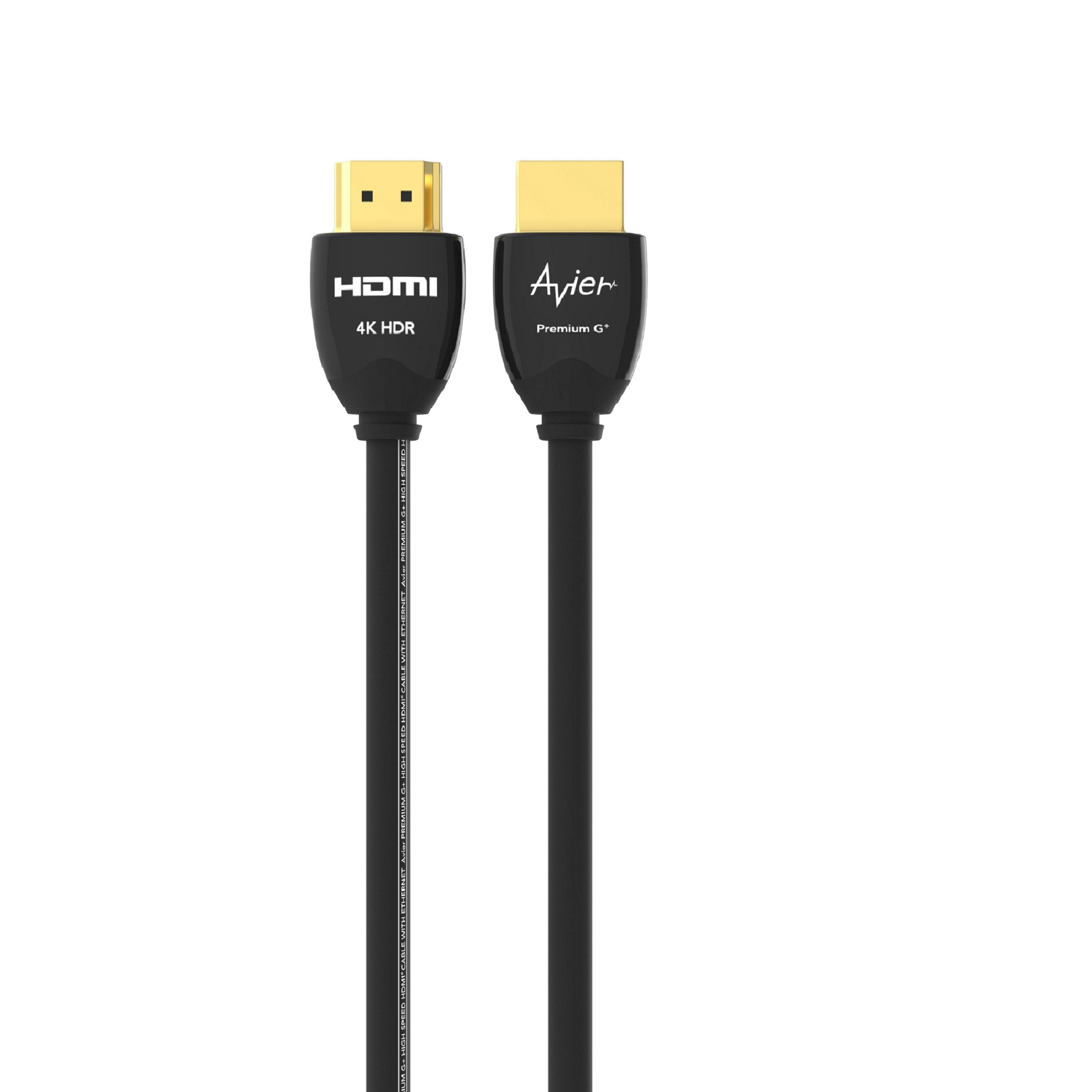【Avier】4K HDMI傳輸線，1M((AVGH2010BK)(Premium G+))