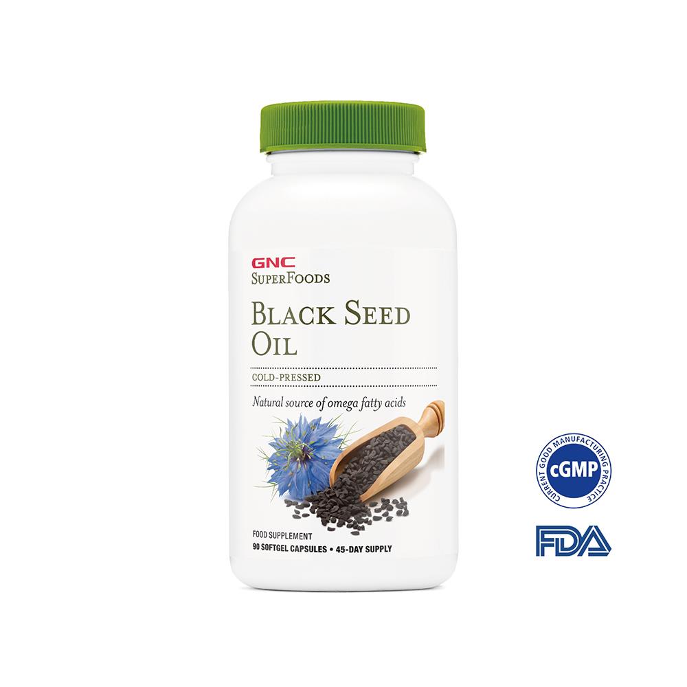黑種草油軟膠囊食品｜GNC Black Cumin Seed