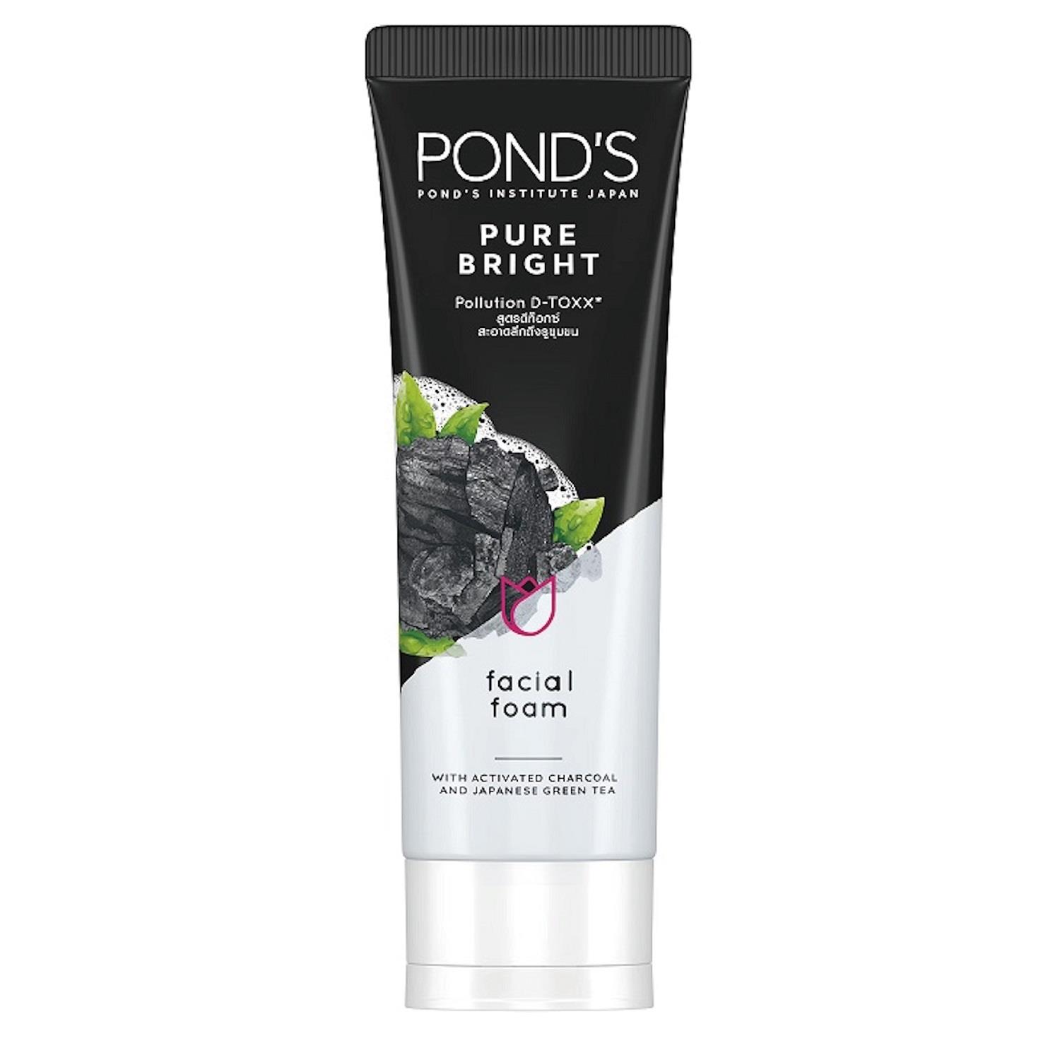 【PONDS】PONDS活性碳綠茶洗面乳(100g*1/條)