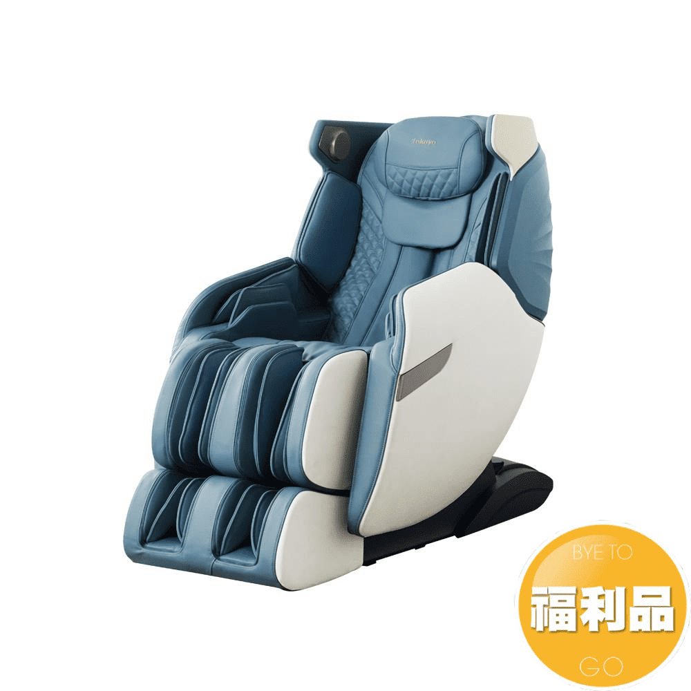 【福利品】花漾玩美椅按摩椅 TC-510 小腿搓揉+足底滾輪 (藍/澄/仿貓抓皮黑)_全機保固1年