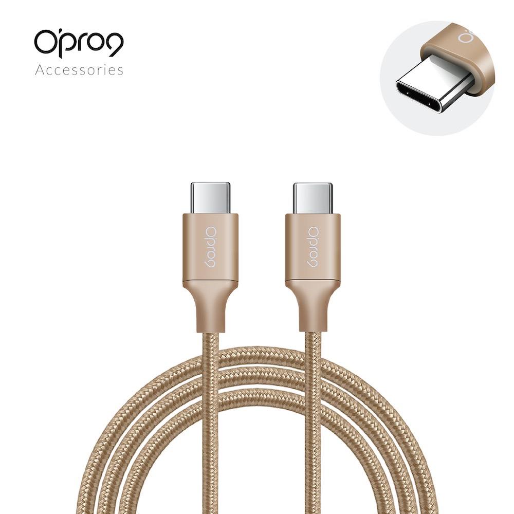 Opro9 USB-C to USB-C 高速充電傳輸線 2M
