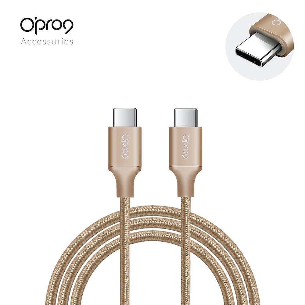 Opro9 USB-C to USB-C 240W高速充電傳輸線 2M