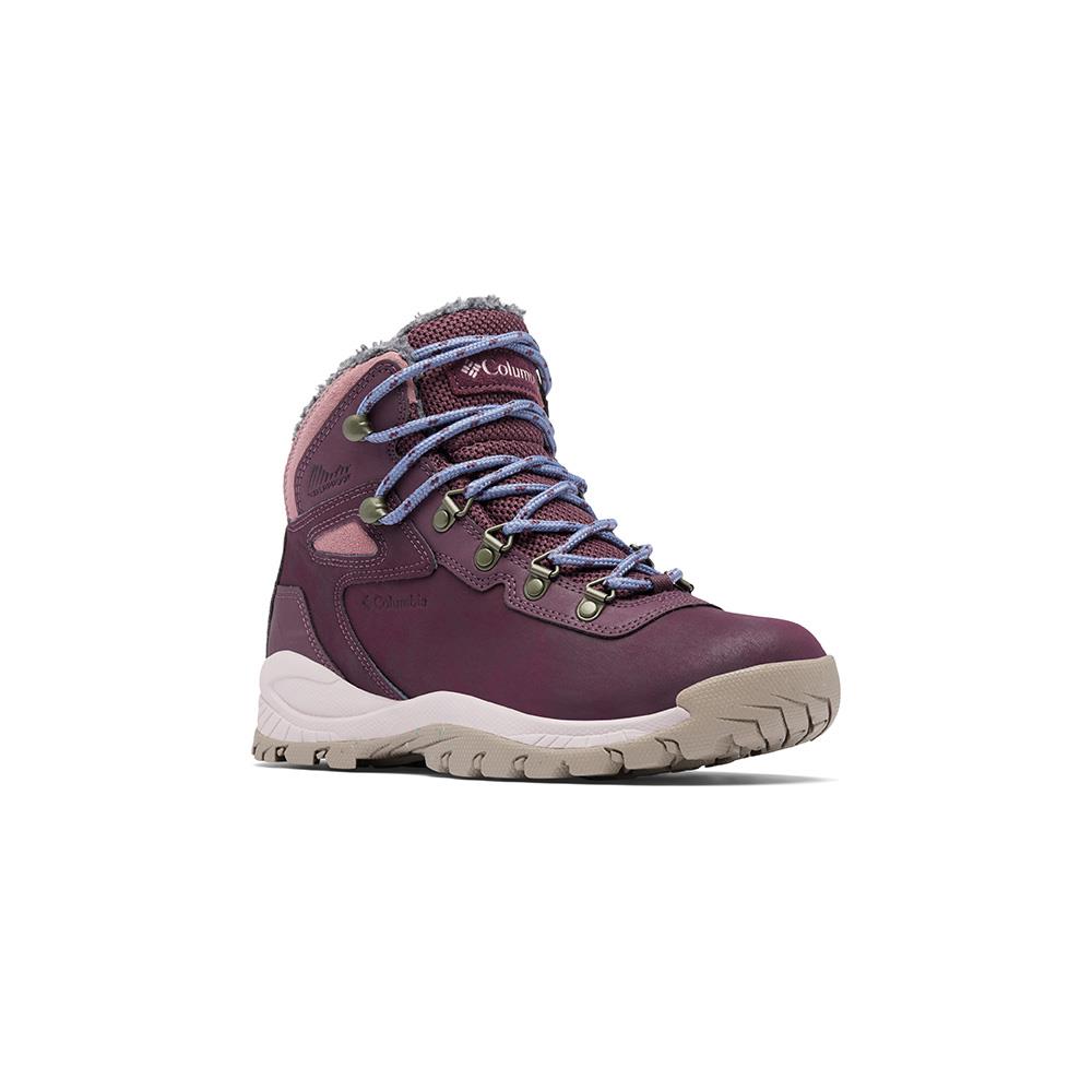 Columbia哥倫比亞 女款-OT防水保暖高筒登山鞋紫紅色 - NEWTON RIDGE™ WP OMNI-HEAT™ II UBL69520PD/IF