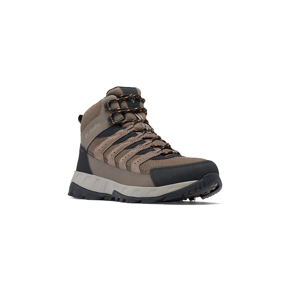 Columbia哥倫比亞 男款-OT防水高筒登山鞋棕色 - STRATA TRAIL™ MID WP UYM86510BN/IF