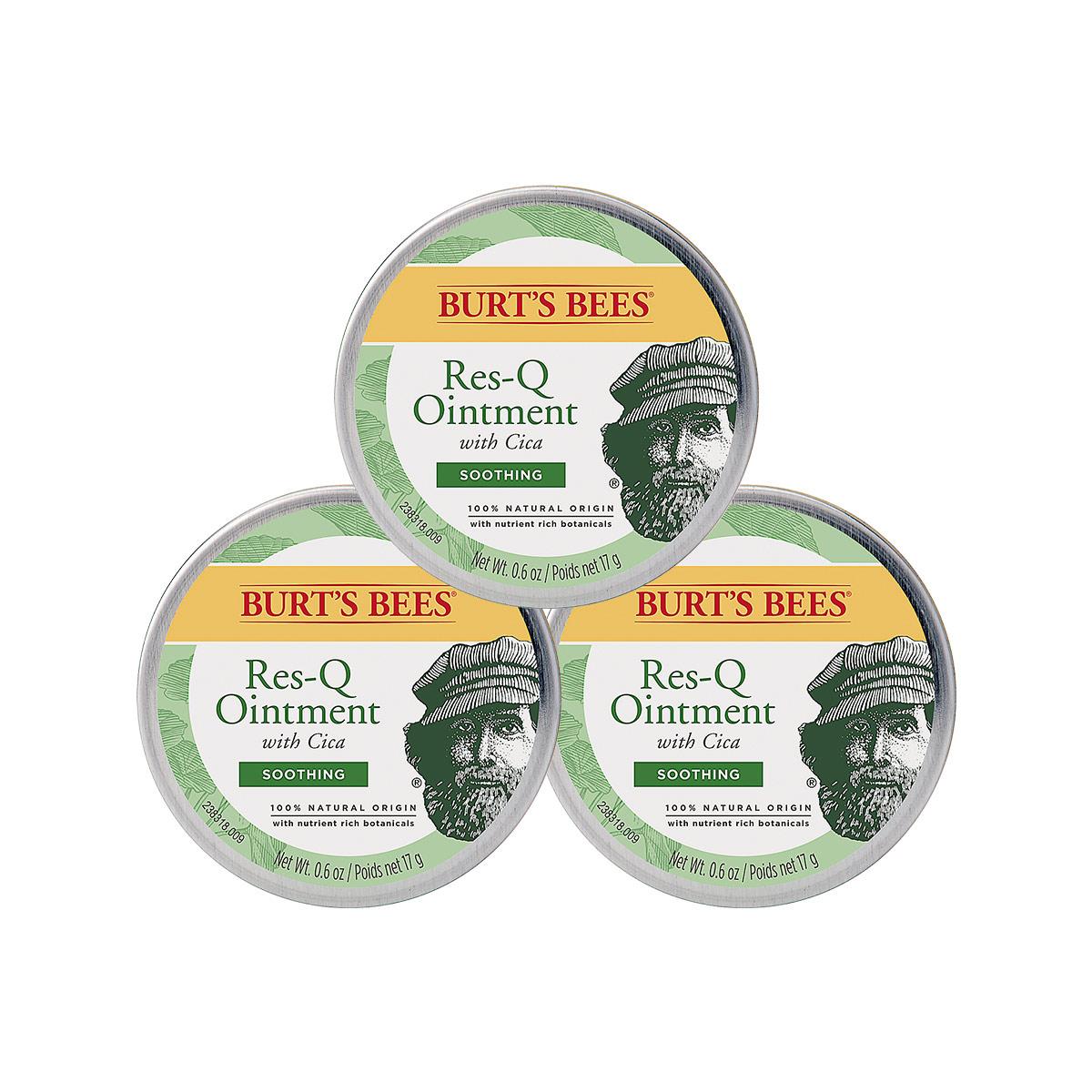 62折｜【升級版紫草膏】Burt’s Bees 神奇積雪草本修護霜17g 3入