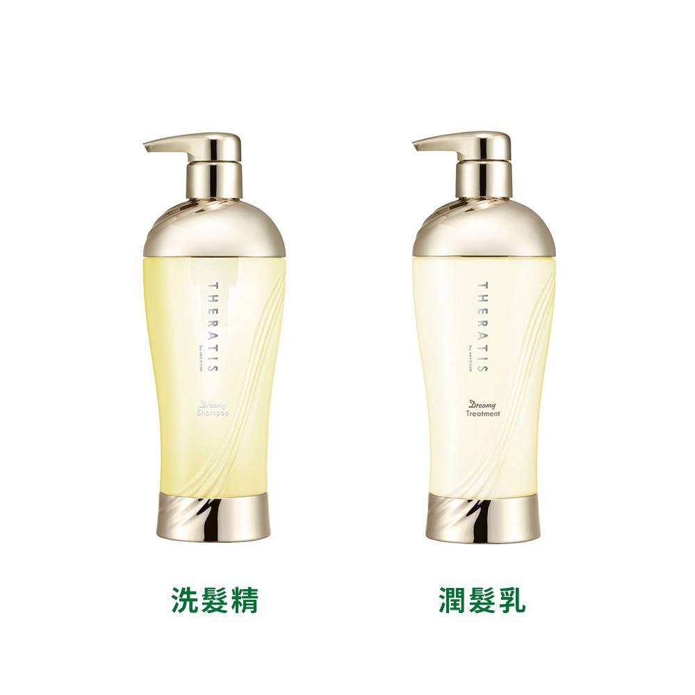 THERATIS滋潤絲滑洗護系列435mL(洗髮精/潤髮乳)