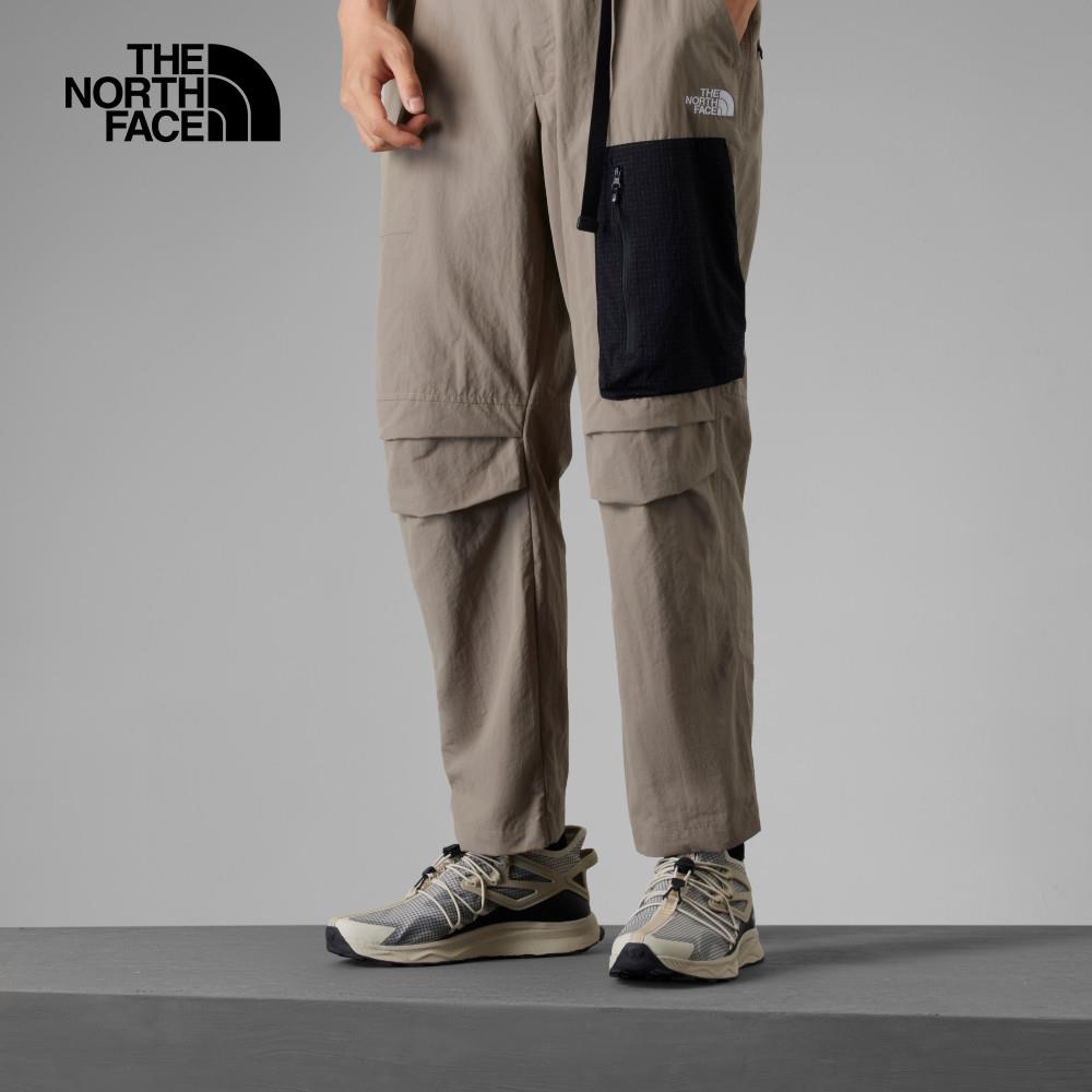 The North Face北面UE男款棕色DWR防潑水可收納休閒褲｜8A8G1I2