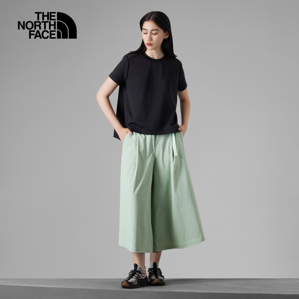 The North Face北面UE女款黑色吸濕排汗短袖T恤｜8AGQJK3