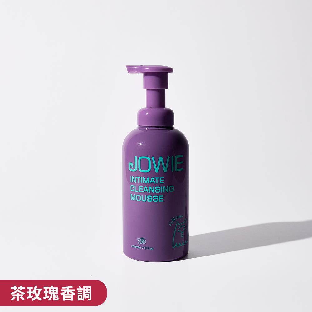 1入組💫【JOWIE】私密肌清潔慕斯私密達(蔓越莓x益生菌)▸茶玫瑰香調💝