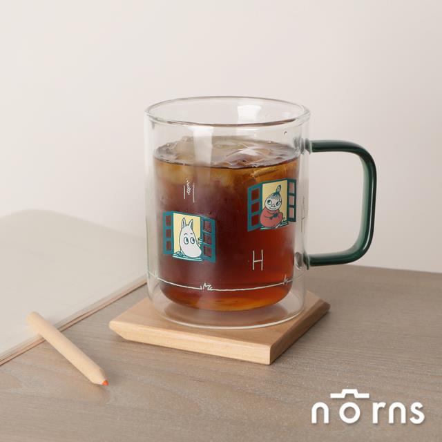 Moomin耐熱玻璃杯- Norns Original Design 嚕嚕米 雙層玻璃杯 杯子 水杯