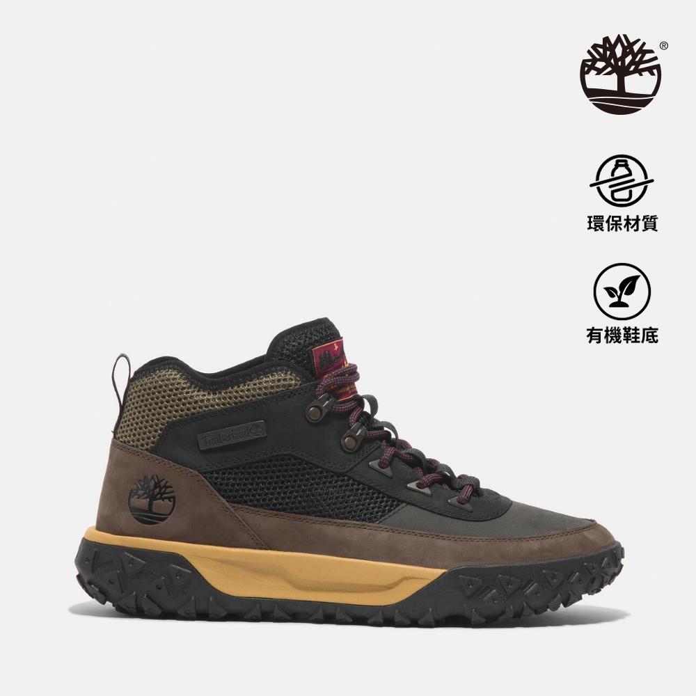 Timberland 男款黑色GreenStride™ Motion 6中筒健行鞋|A6CW1EJC