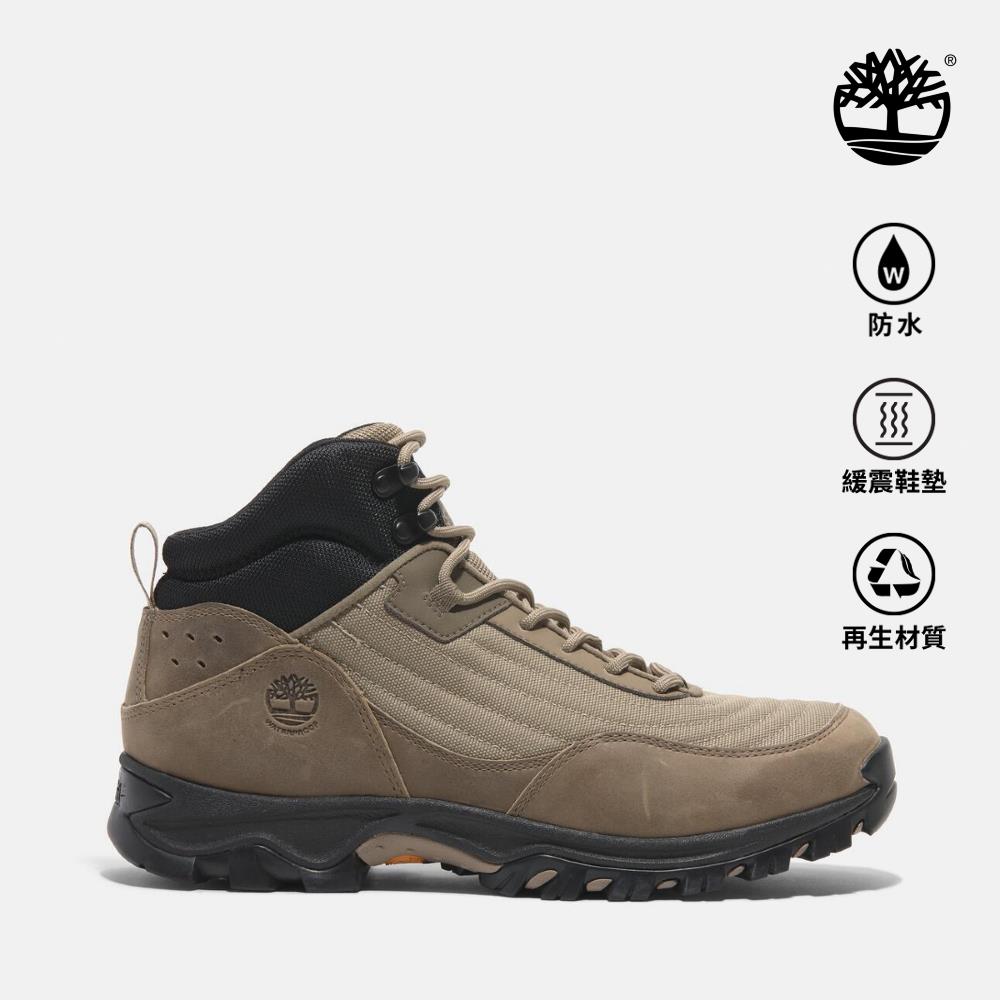 Timberland 男款米色防水中筒健行鞋|A6CH5EMI