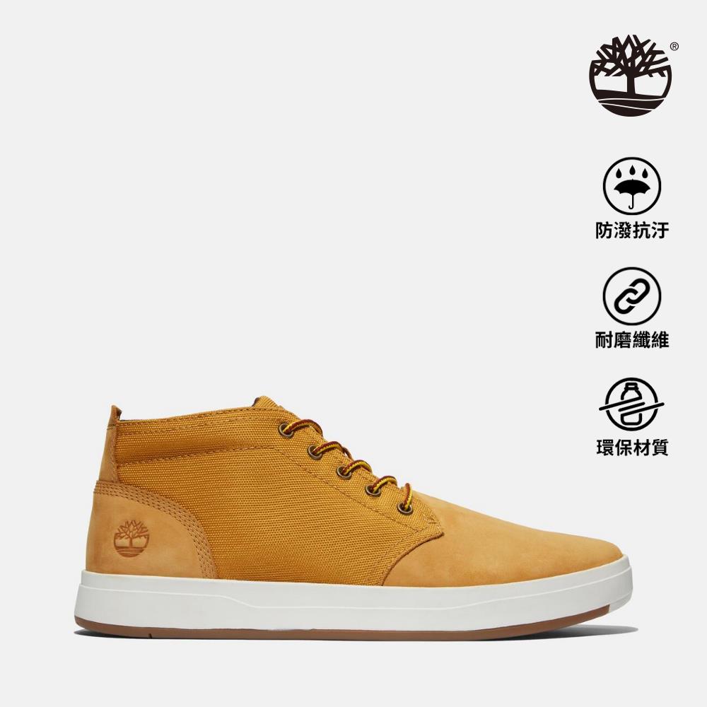 Timberland 男款小麥色中筒休閒鞋|A1OI3231