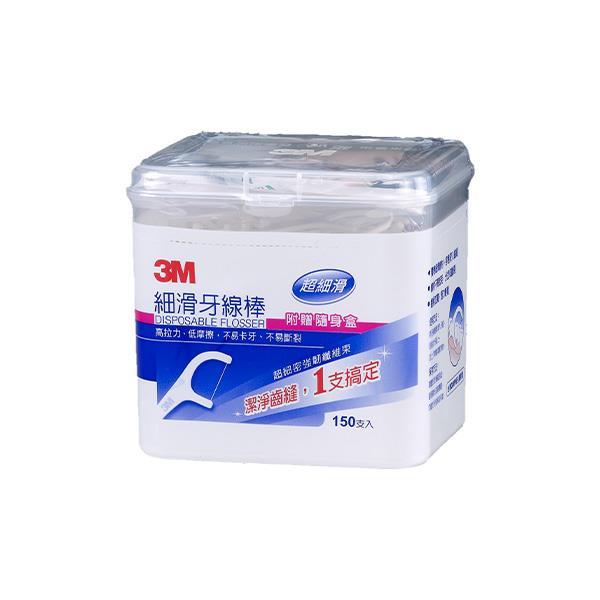 3M細滑牙線棒150入