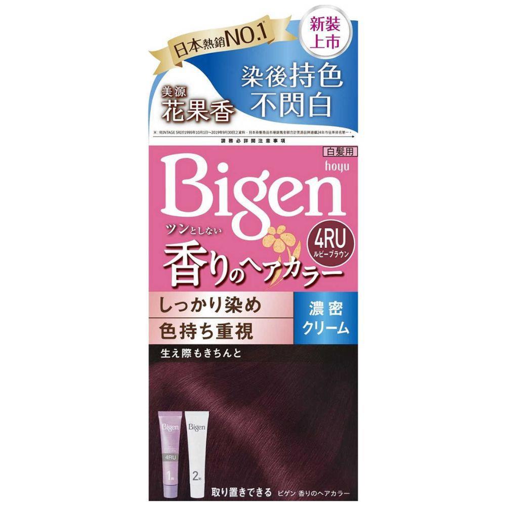 美源花果香 染髮霜-4RU紫棕色