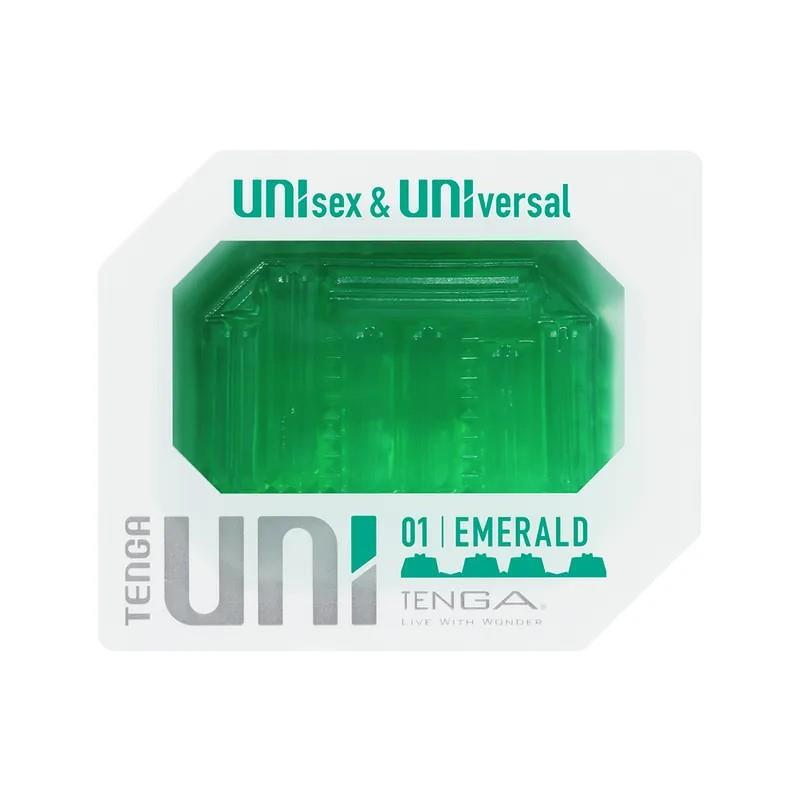 TENGA UNI隨行套-綠寶石