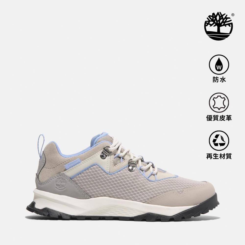 Timberland 女款淺灰色Lincoln Peak低筒防水健行鞋|A2K4KEO4