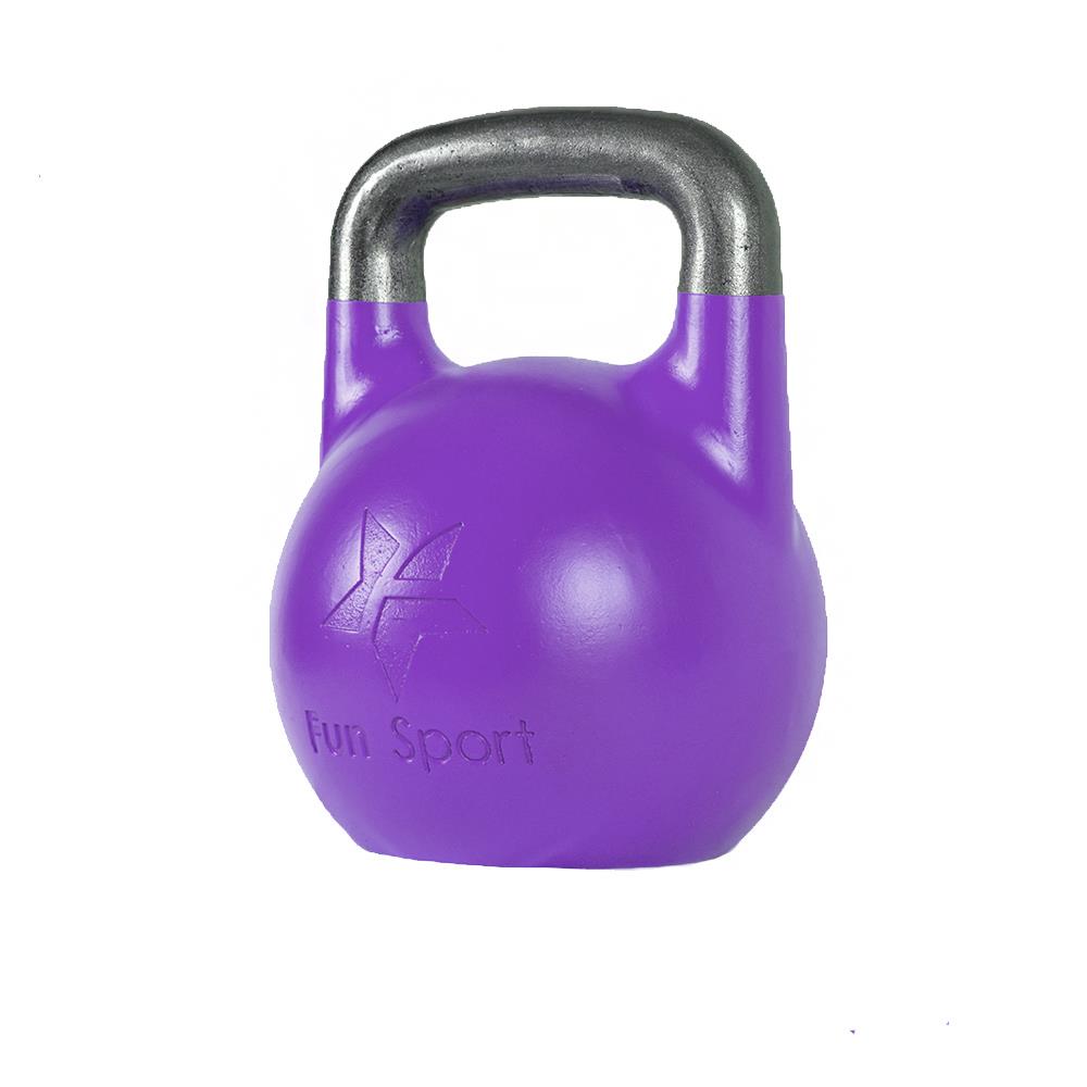 競技壺鈴 -10kg(紫)-Fun Sport-(Competition Kettlebell)