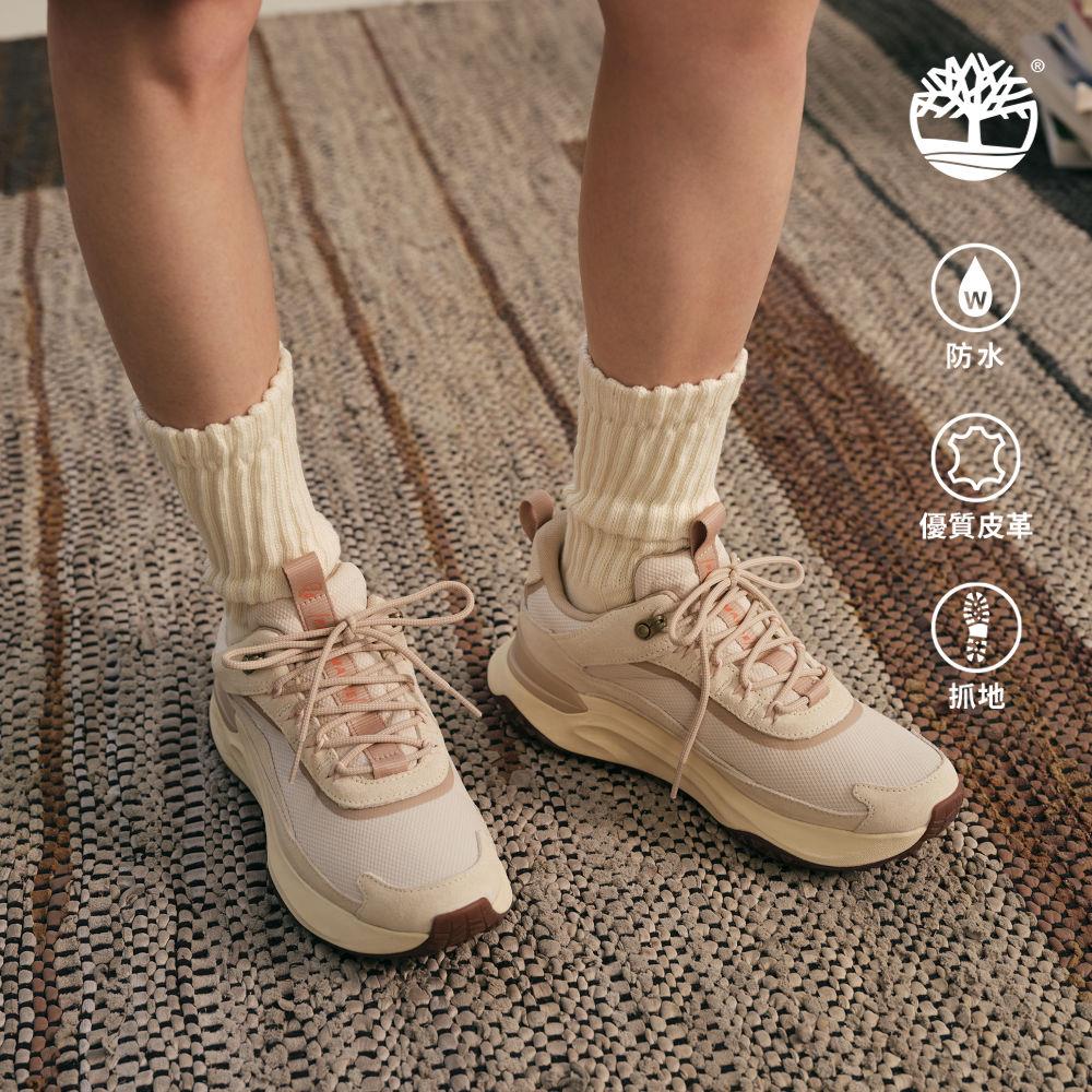 Timberland 女款米色Motion Access防水健走鞋|A2N4BEW2