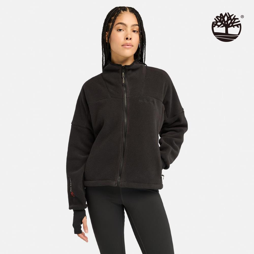 Timberland 女款黑色Polartec®抓絨保暖外套|A5ZF7001
