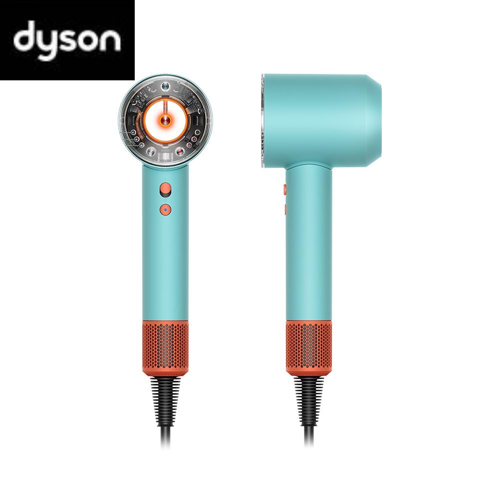 【Dyson】溫控智慧吹風機(HD16 Supersonic Nural 溫控 負離子 (綠松石))