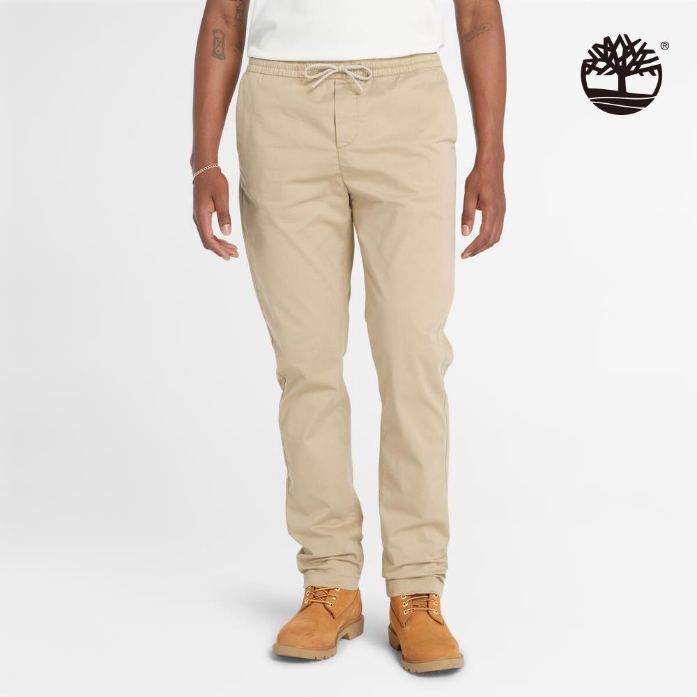 Timberland 男款檸檬黃休閒褲|A2A49DH4