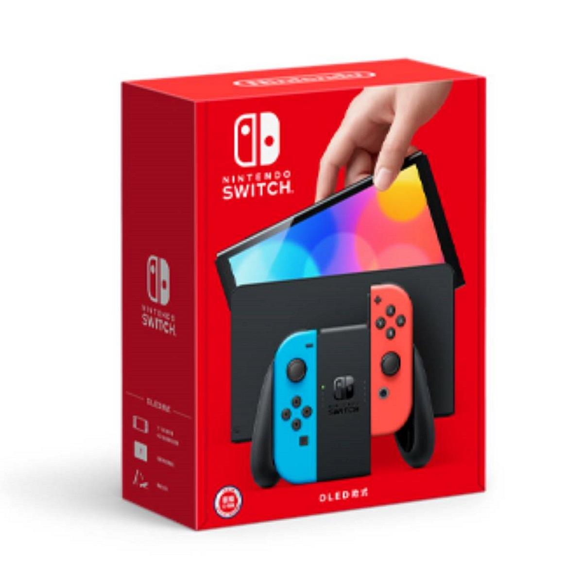 【Nintendo 】SWITCH OLED電光紅藍((SWITCH OLED 電光紅藍))