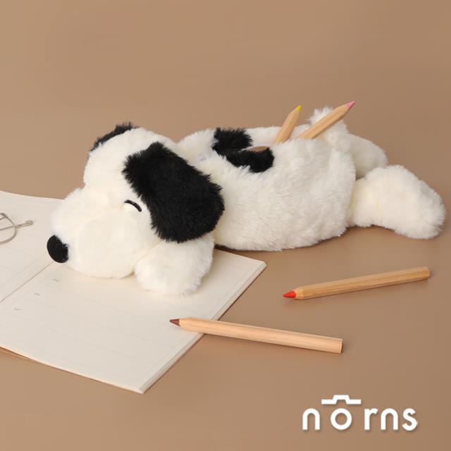 Peanuts史努比絨毛造型筆袋- Norns Original Design Snoopy正版授權