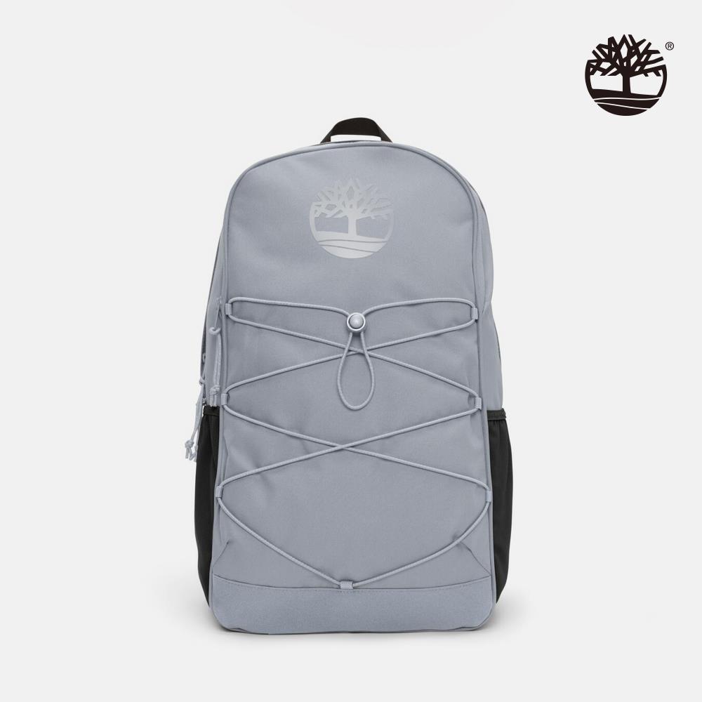 Timberland 中性藍灰色戶外大容量後背包|A5SWQ073