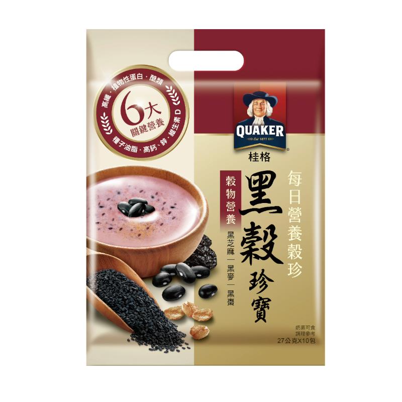 【桂格】每日營養穀珍-黑穀珍寶(27g*10包/袋)