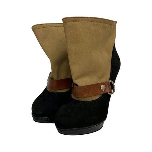 【新竹湳雅廣場店】DRIES VAN NOTEN/踝靴/35/