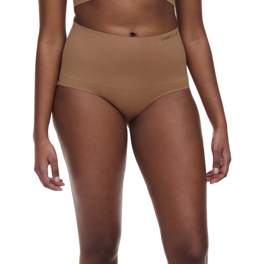 【Chantelle Lab】修飾高腰褲>S-XL>卡布奇諾(10U70_040)【Smooth Comfort】_0