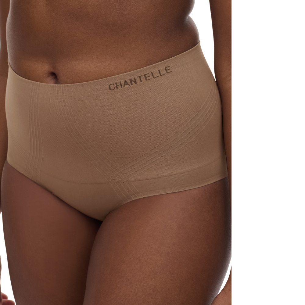 【Chantelle Lab】修飾高腰褲>S-XL>卡布奇諾(10U70_040)【Smooth Comfort】_1