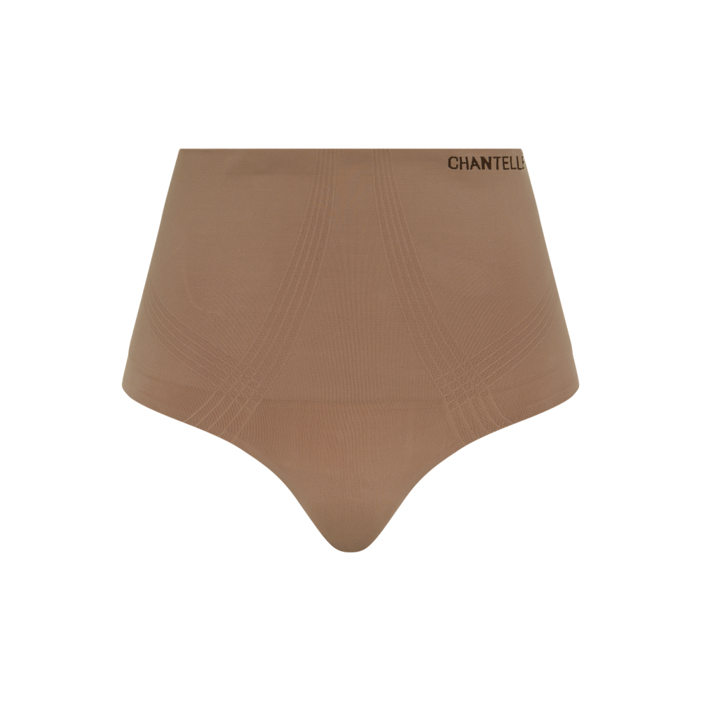 【Chantelle Lab】修飾高腰褲>S-XL>卡布奇諾(10U70_040)【Smooth Comfort】_4