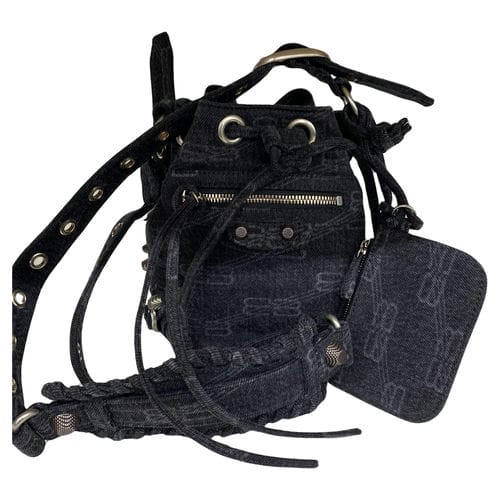 【汐止遠雄店】BALENCIAGA/側背包//702431 Le Cagole bucket