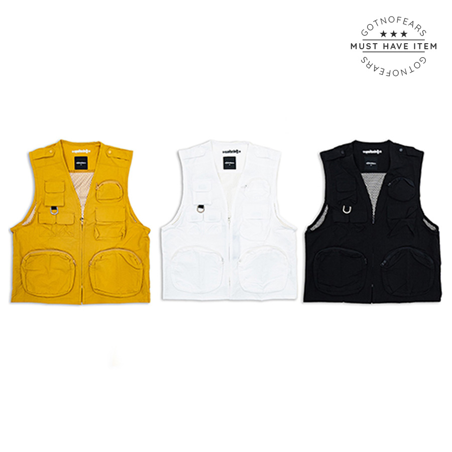 MULTI-POCKET UTILITY VEST│多口袋機能背心_0